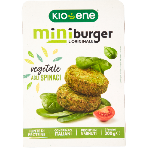 MINI-BURGERS VEGÉTAL AUX ÉPINARDS
